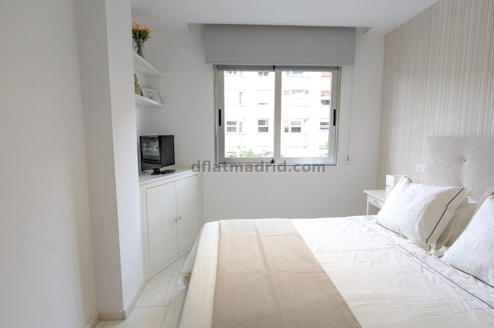 Apartamento exterior cerca de la Castellana con vistas #235 en Madrid