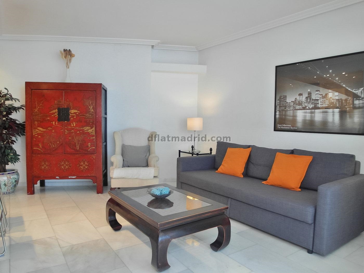 Apartamento exterior cerca de la Castellana con vistas #235 en Madrid
