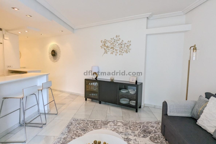 Apartamento exterior cerca de la Castellana con vistas #235 en Madrid