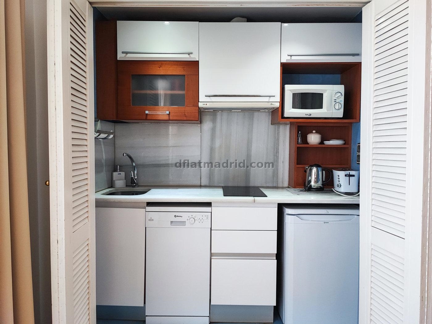 Apartamento exterior cerca de la Castellana con terraza #239 en Madrid