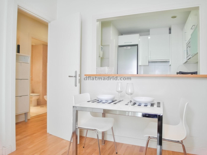 Quiet Apartment in Chamartin of 1 Bedroom #550 in Madrid