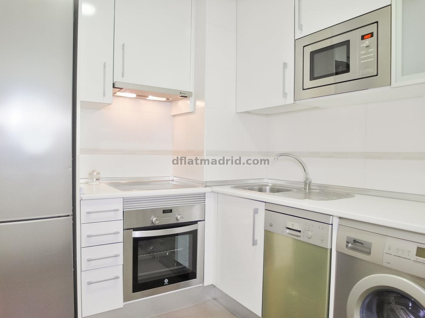 Apartamento Tranquilo en Chamartin de 1 Dormitorio #550 en Madrid
