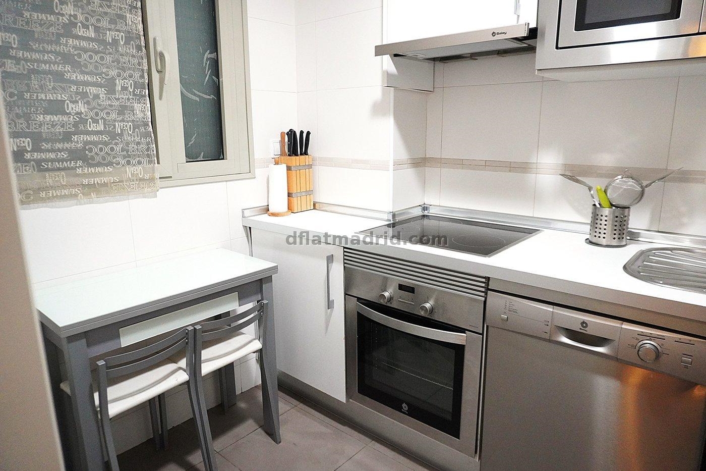 Apartamento Tranquilo en Chamartin de 1 Dormitorio con terraza #743 en Madrid