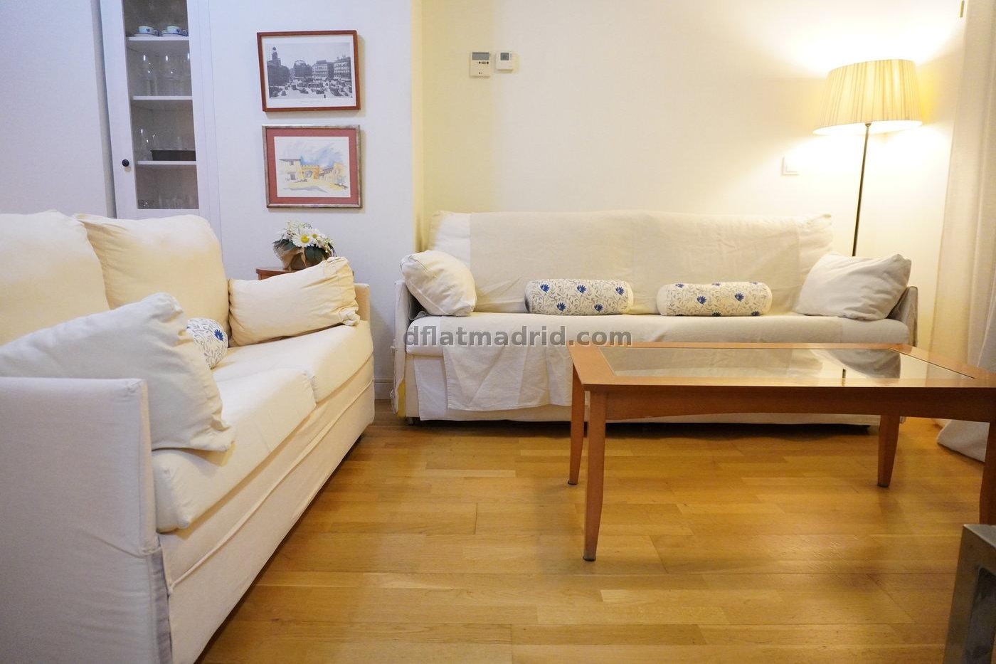 Apartamento Tranquilo en Chamartin de 1 Dormitorio con terraza #743 en Madrid