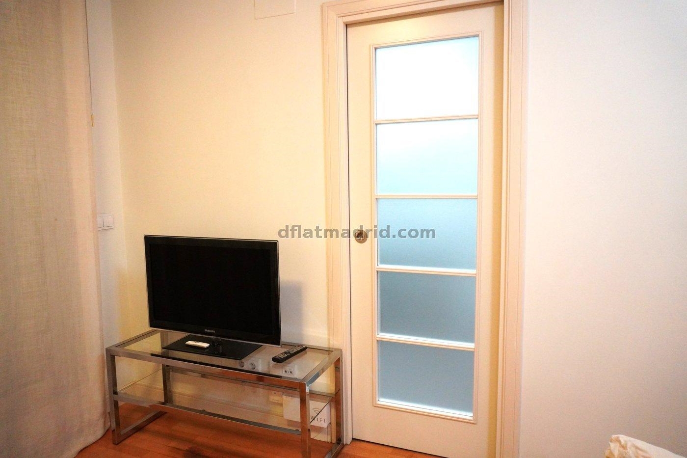 Apartamento Tranquilo en Chamartin de 1 Dormitorio con terraza #743 en Madrid