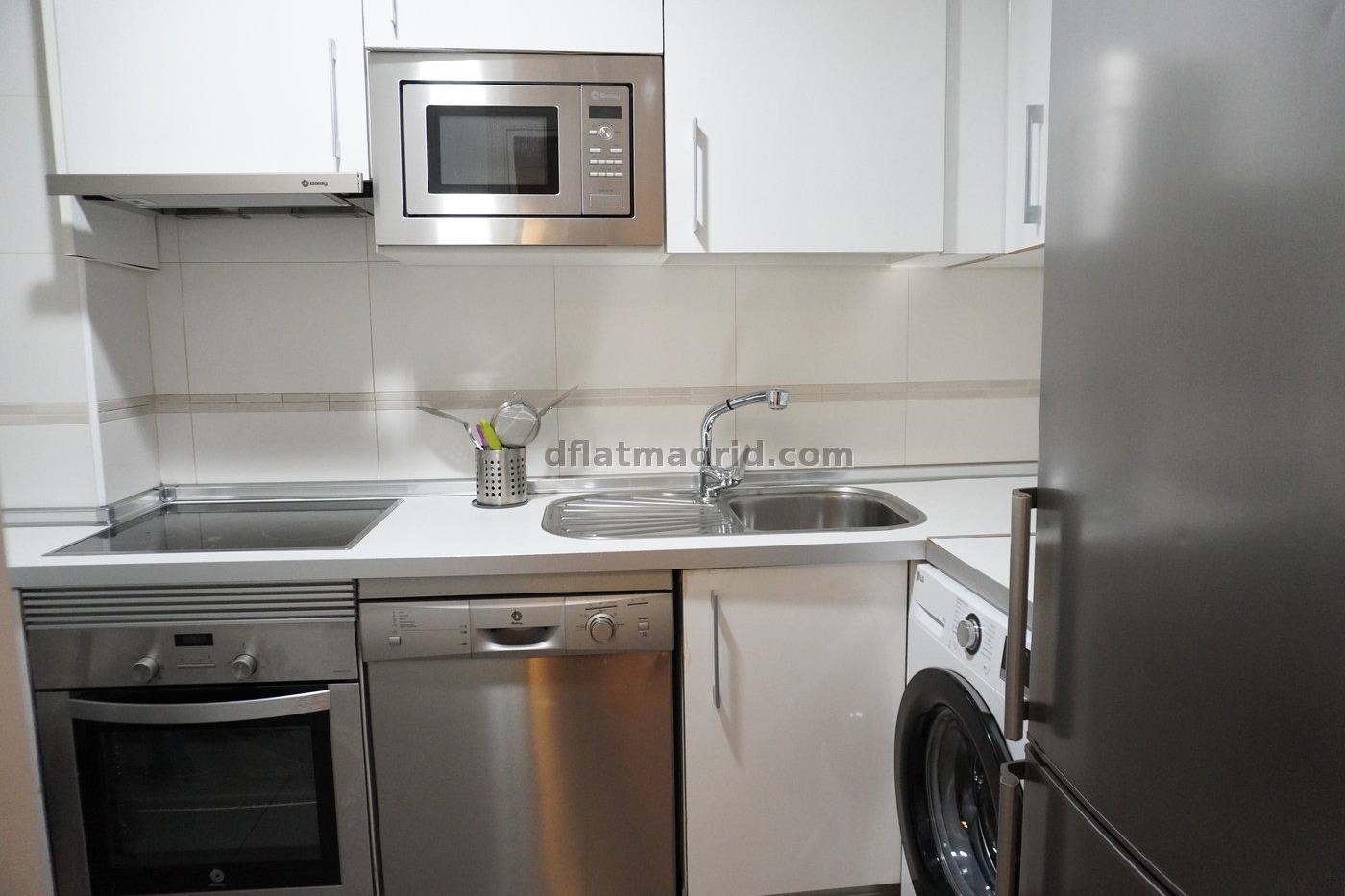 Apartamento Tranquilo en Chamartin de 1 Dormitorio con terraza #743 en Madrid