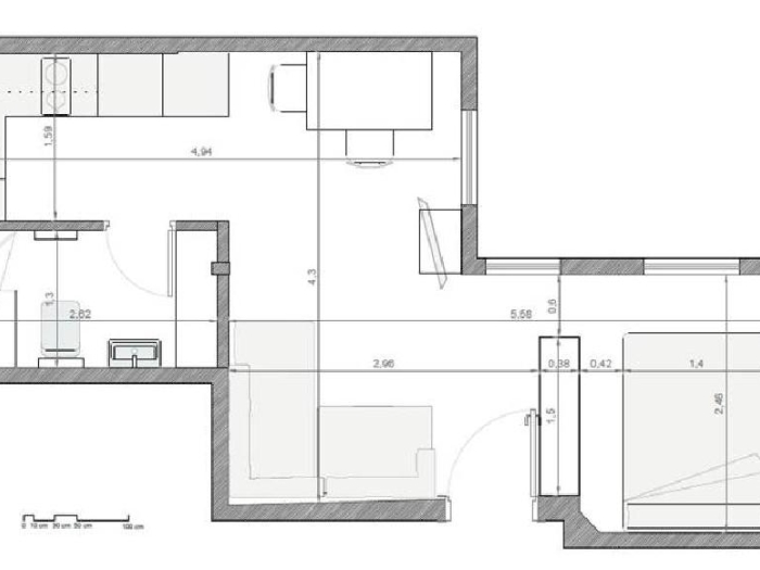 Central Apartment in Salamanca of 1 Bedroom #1154 in Madrid
