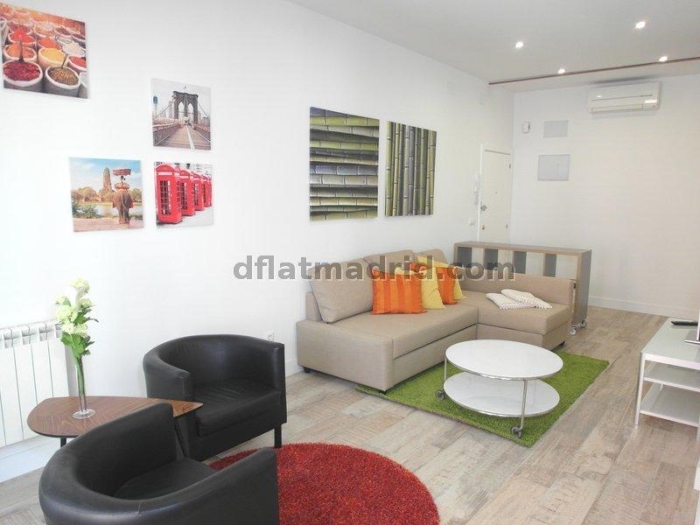 Apartamento Amplio en Chamartin de 2 Dormitorios con terraza #1619 en Madrid