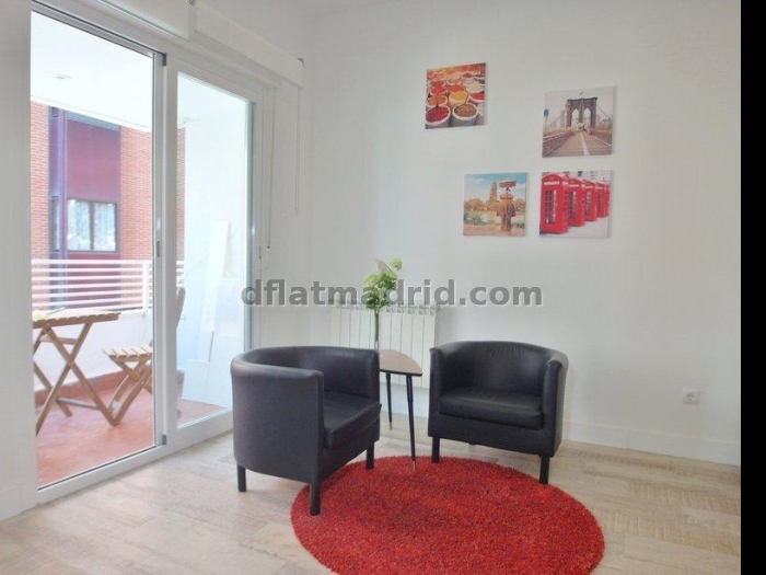 Apartamento Amplio en Chamartin de 2 Dormitorios con terraza #1619 en Madrid