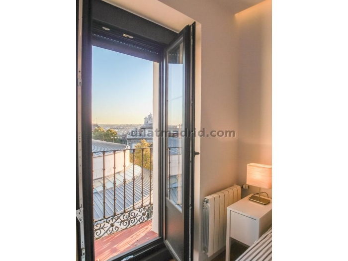 Apartamento Luminoso en Centro de 1 Dormitorio #1677 en Madrid