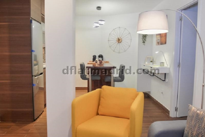 Apartamento Acogedor en Tetuan de 1 Dormitorio #1776 en Madrid