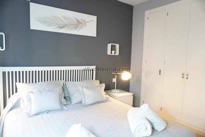 Apartamento Luminoso en Chamartin de 1 Dormitorio #865 en Madrid