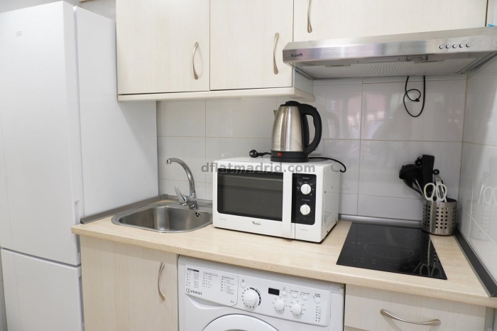 Apartamento Luminoso en Chamartin de 1 Dormitorio #865 en Madrid