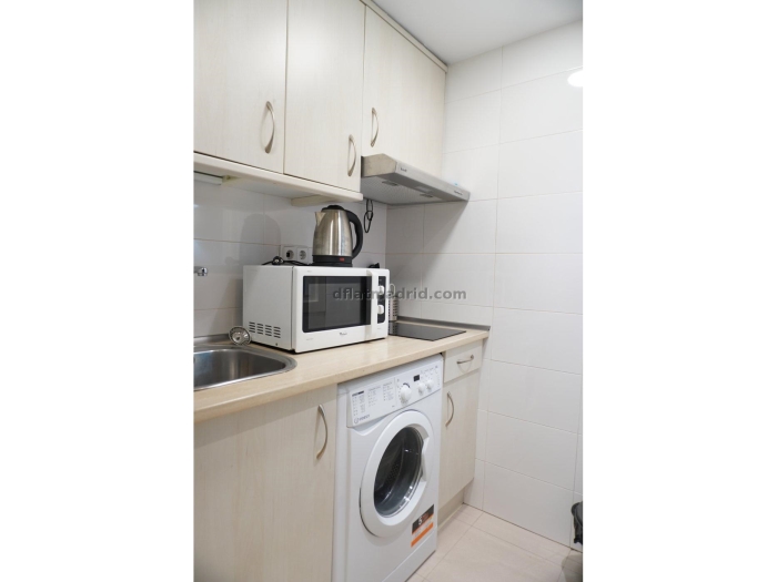 Apartamento Luminoso en Chamartin de 1 Dormitorio #865 en Madrid