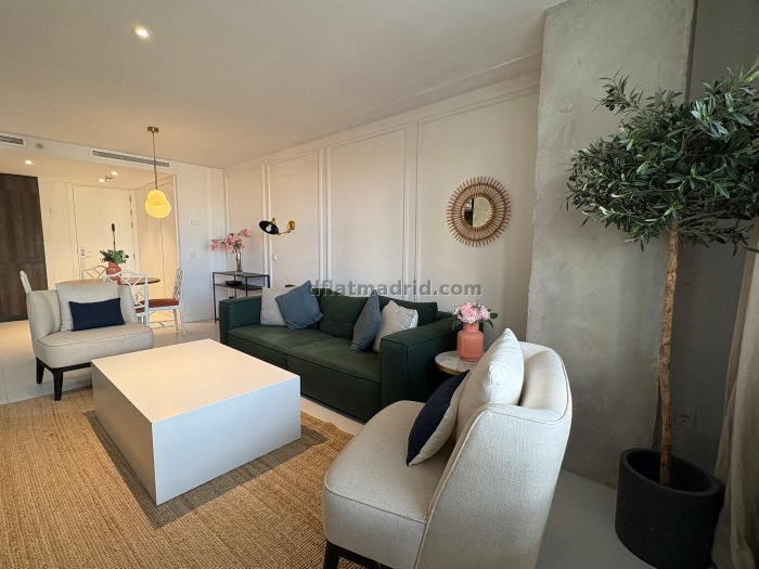 Apartamento Luminoso en Chamartin de 1 Dormitorio #1739 en Madrid