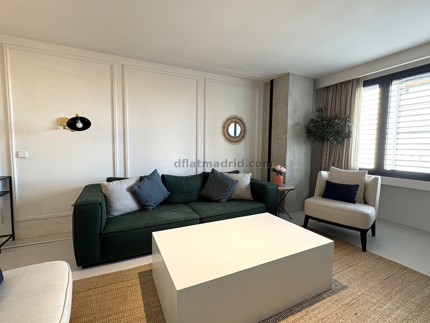 Apartamento Luminoso en Chamartin de 1 Dormitorio #1739 en Madrid
