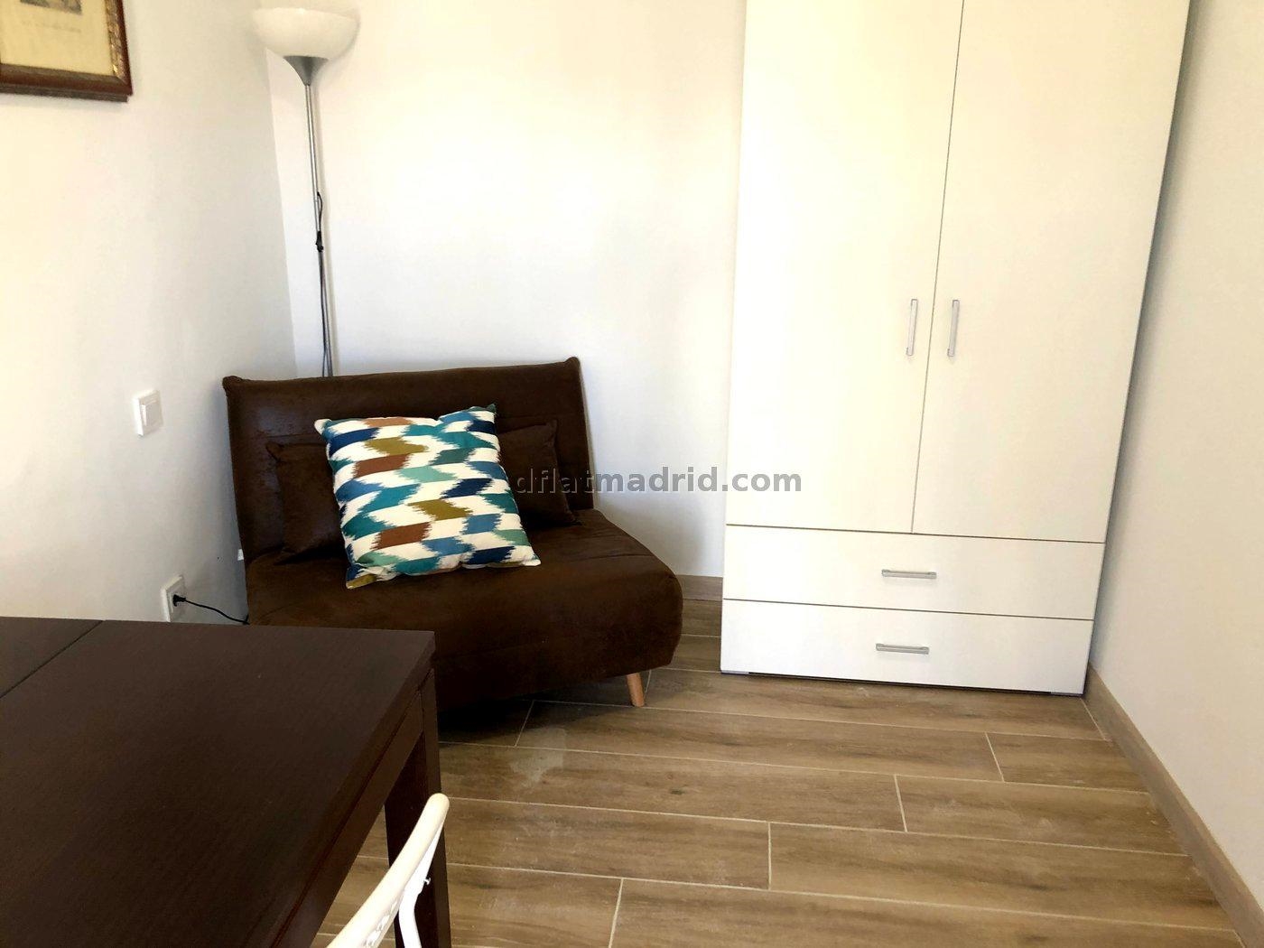 Bright Apartment in Centro of 1 Bedroom #1845 in Madrid