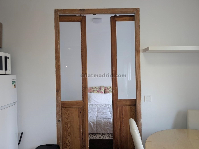 Apartamento Luminoso en Centro de 1 Dormitorio #1846 en Madrid