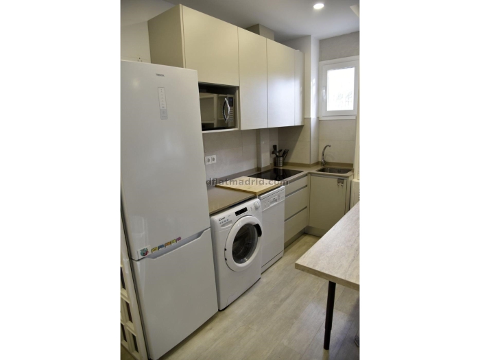 Apartamento Acogedor en Chamartin de 1 Dormitorio #1900 en Madrid