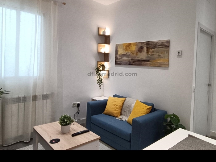 Apartamento Tranquilo en Tetuan de 1 Dormitorio #1916 en Madrid