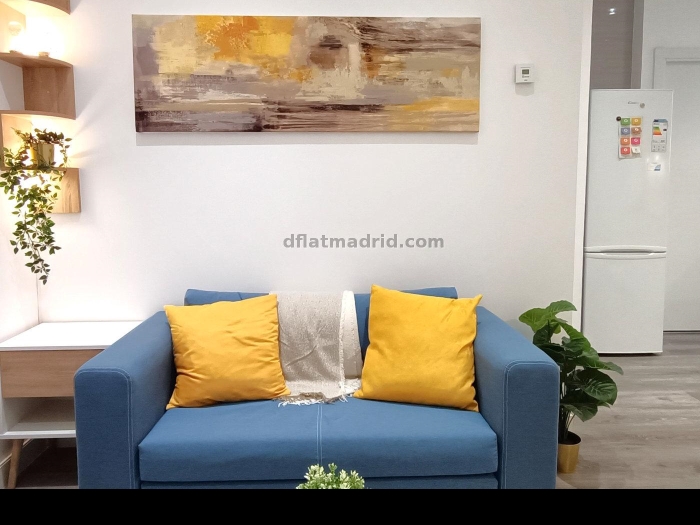 Apartamento Tranquilo en Tetuan de 1 Dormitorio #1916 en Madrid
