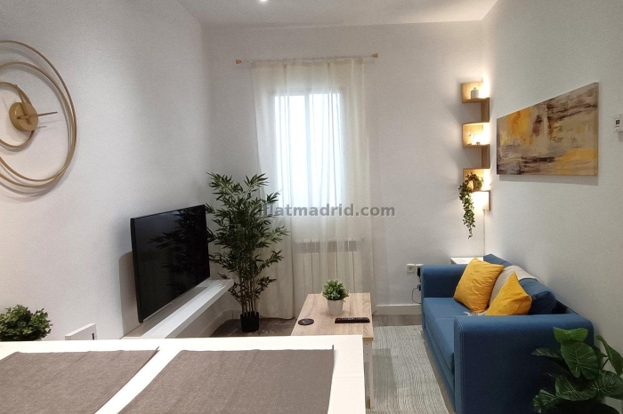 Apartamento Tranquilo en Tetuan de 1 Dormitorio #1916 en Madrid