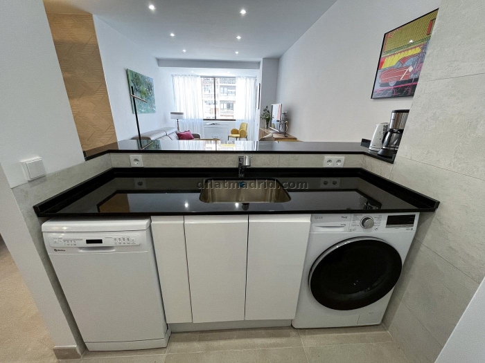 Acogedor Apartamento de 1 Dormitorio #1921 en Madrid