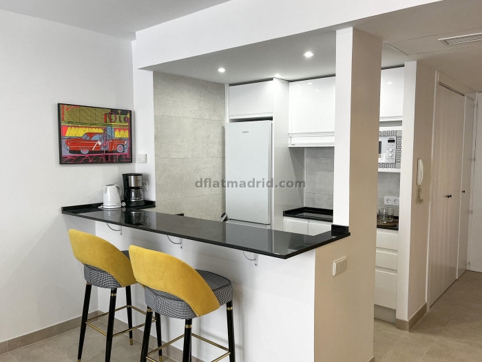 Acogedor Apartamento de 1 Dormitorio #1921 en Madrid