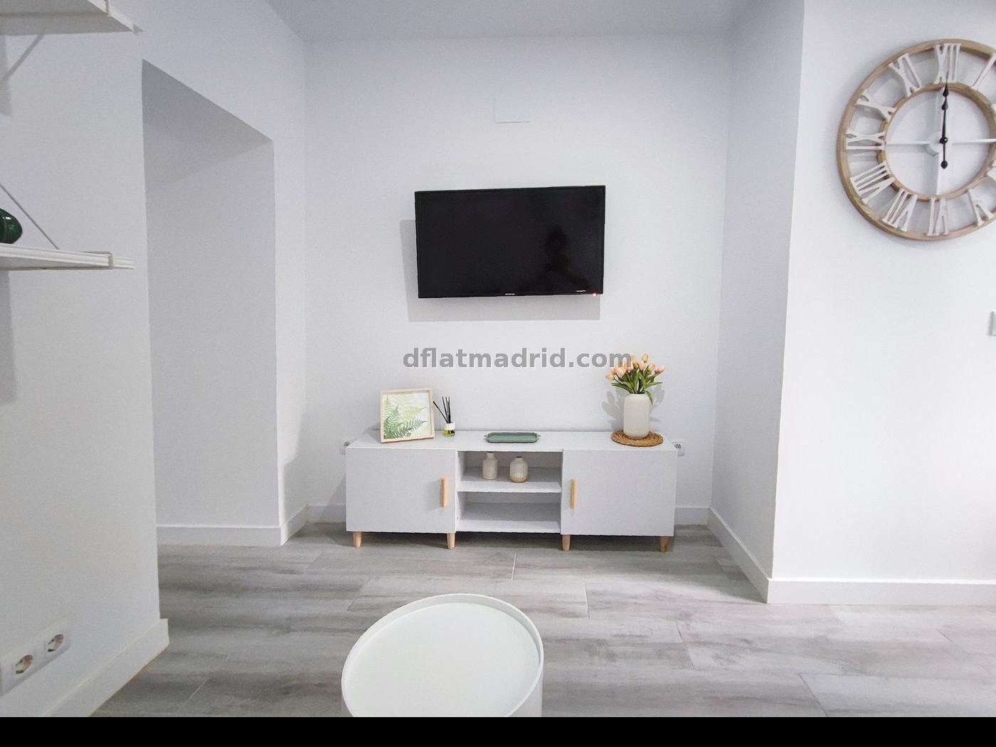 Apartamento Acogedor en Chamartin de 1 Dormitorio #1891 en Madrid