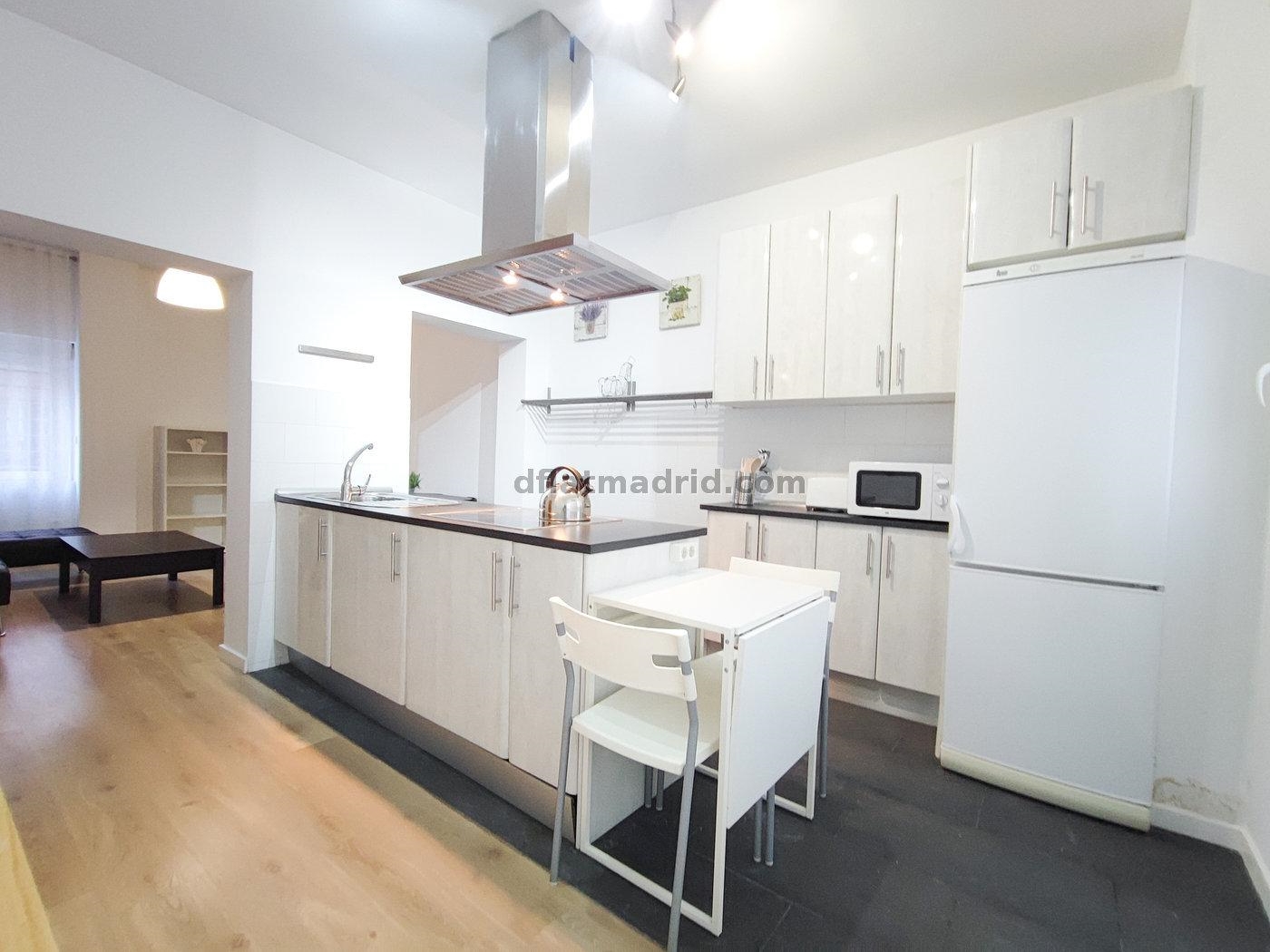 Apartamento Acogedor en Tetuan de 1 Dormitorio #1956 en Madrid