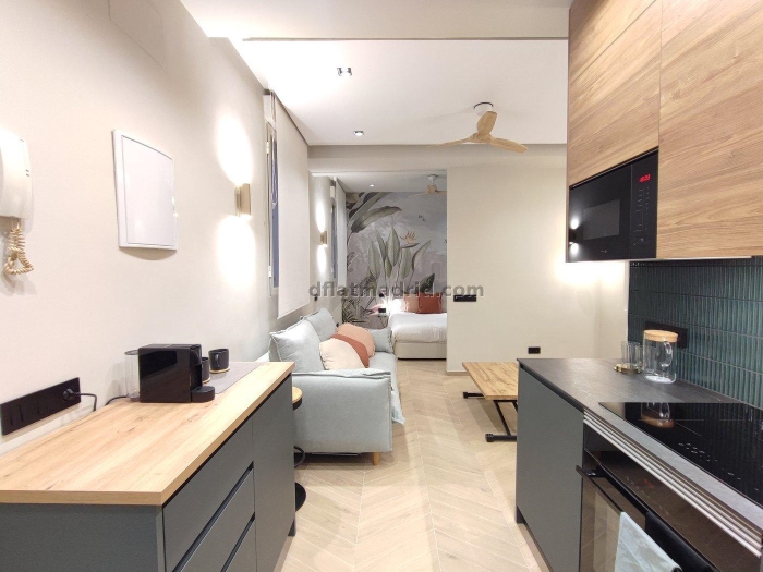 Apartamento en Centro de 1 Dormitorio #1970 en Madrid