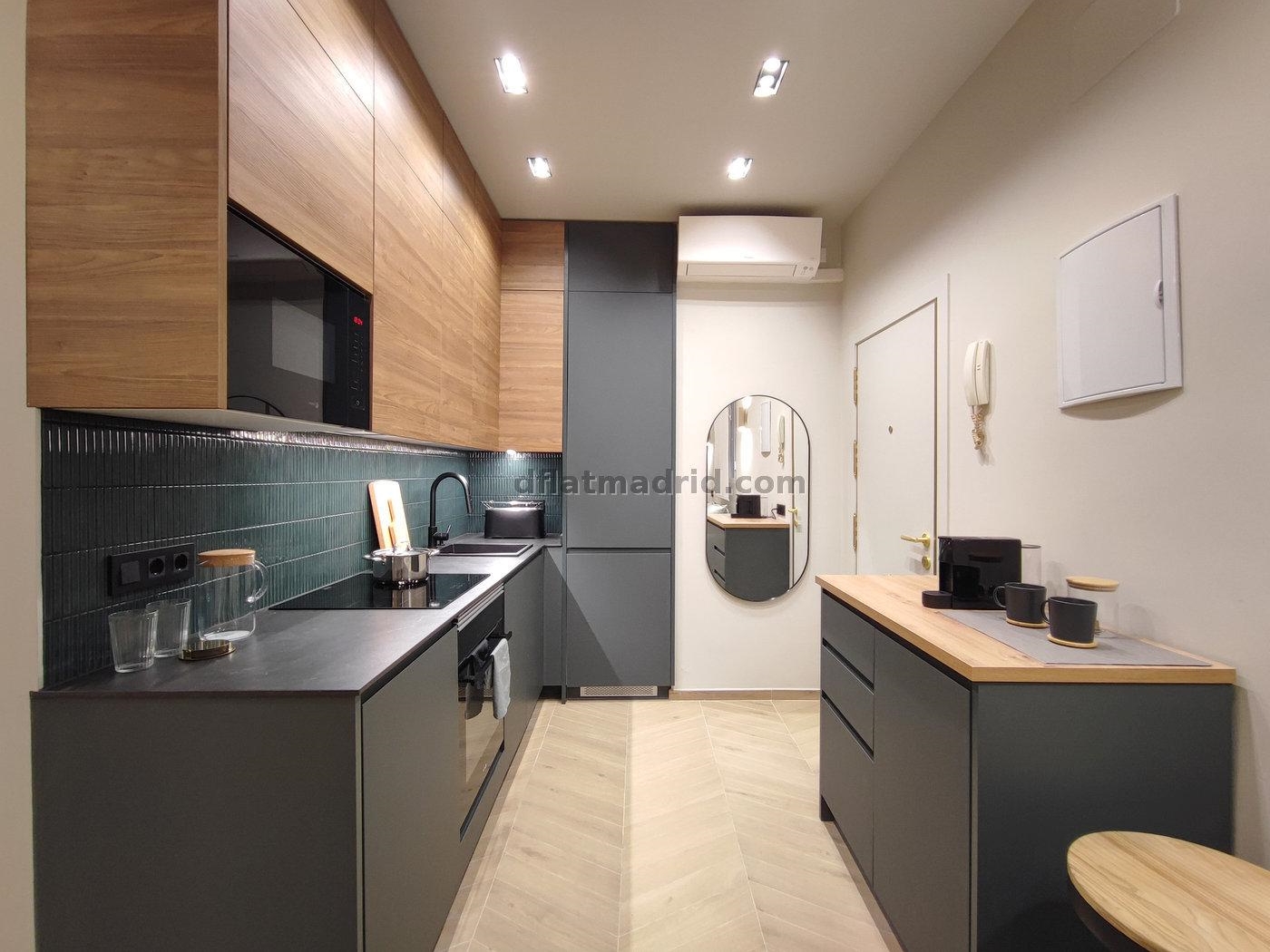 Quiet Apartment in Centro of 1 Bedroom #1970 in Madrid