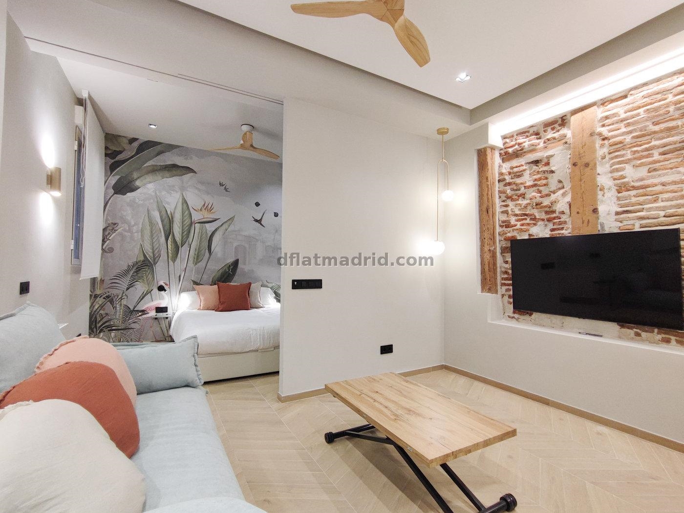 Quiet Apartment in Centro of 1 Bedroom #1970 in Madrid