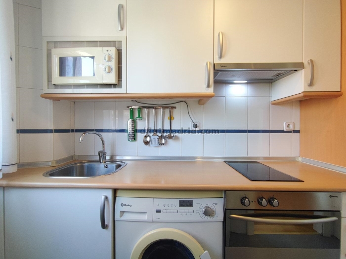 Apartamento Luminoso en Arganzuela de 1 Dormitorio #1976 en Madrid