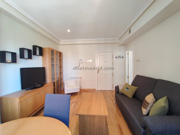 Apartamento Luminoso en Arganzuela de 1 Dormitorio #1976 en Madrid