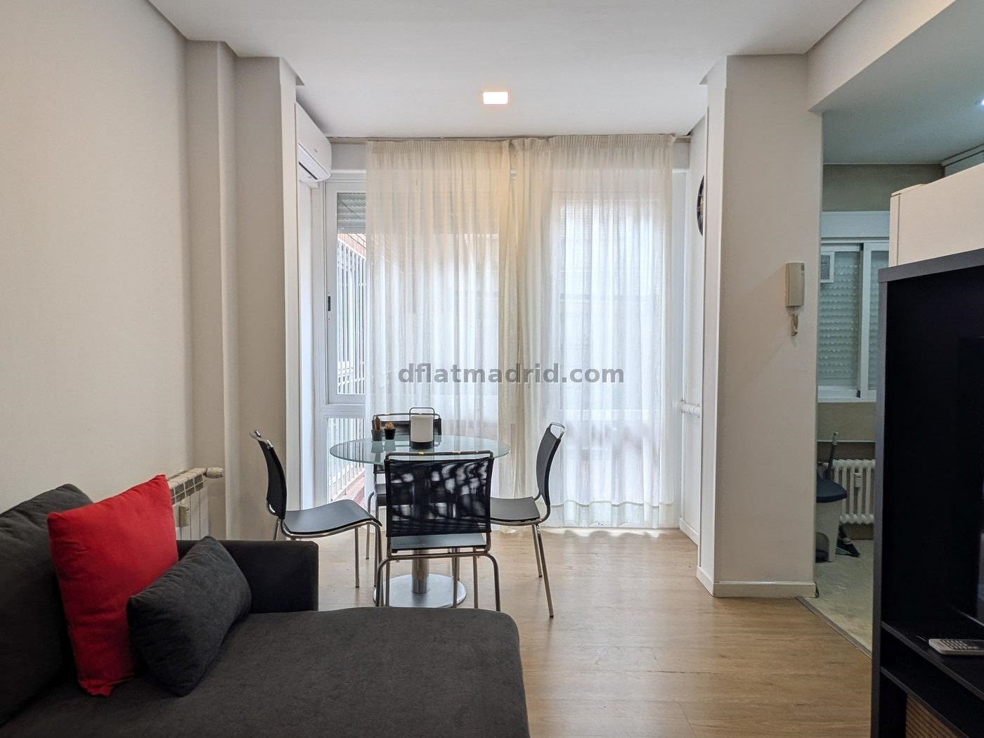 Apartamento en Chamartin de 1 Dormitorio #2013 en Madrid
