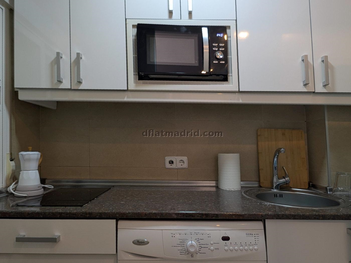 Apartamento en Chamartin de 1 Dormitorio #2013 en Madrid
