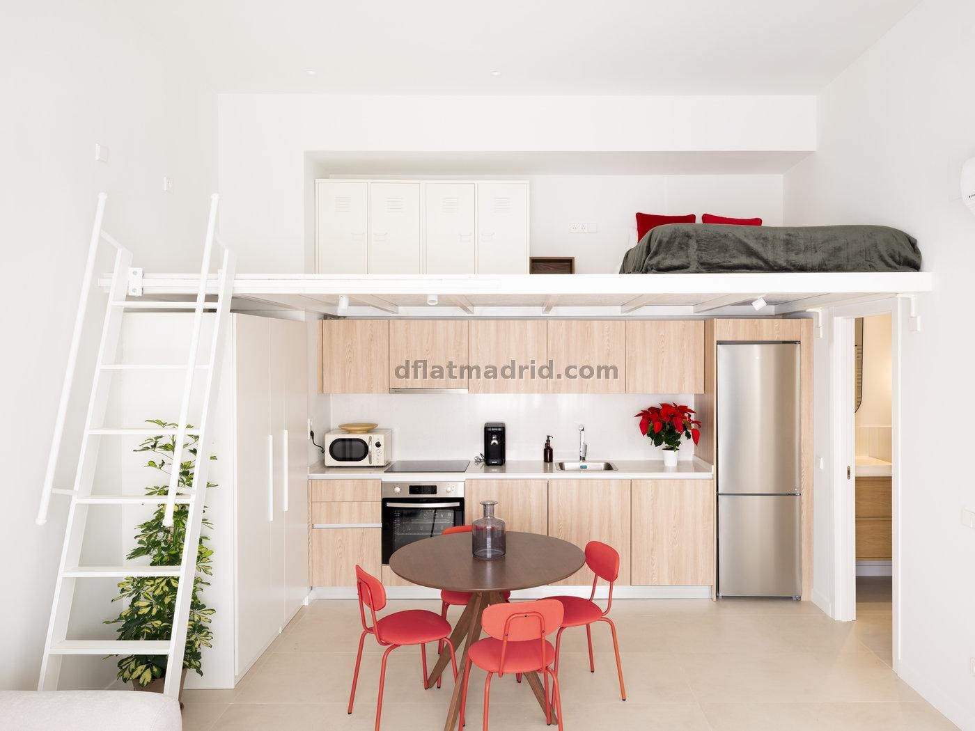 Apartamento Fuencarral de 1 Dormitorio #2032 en Madrid