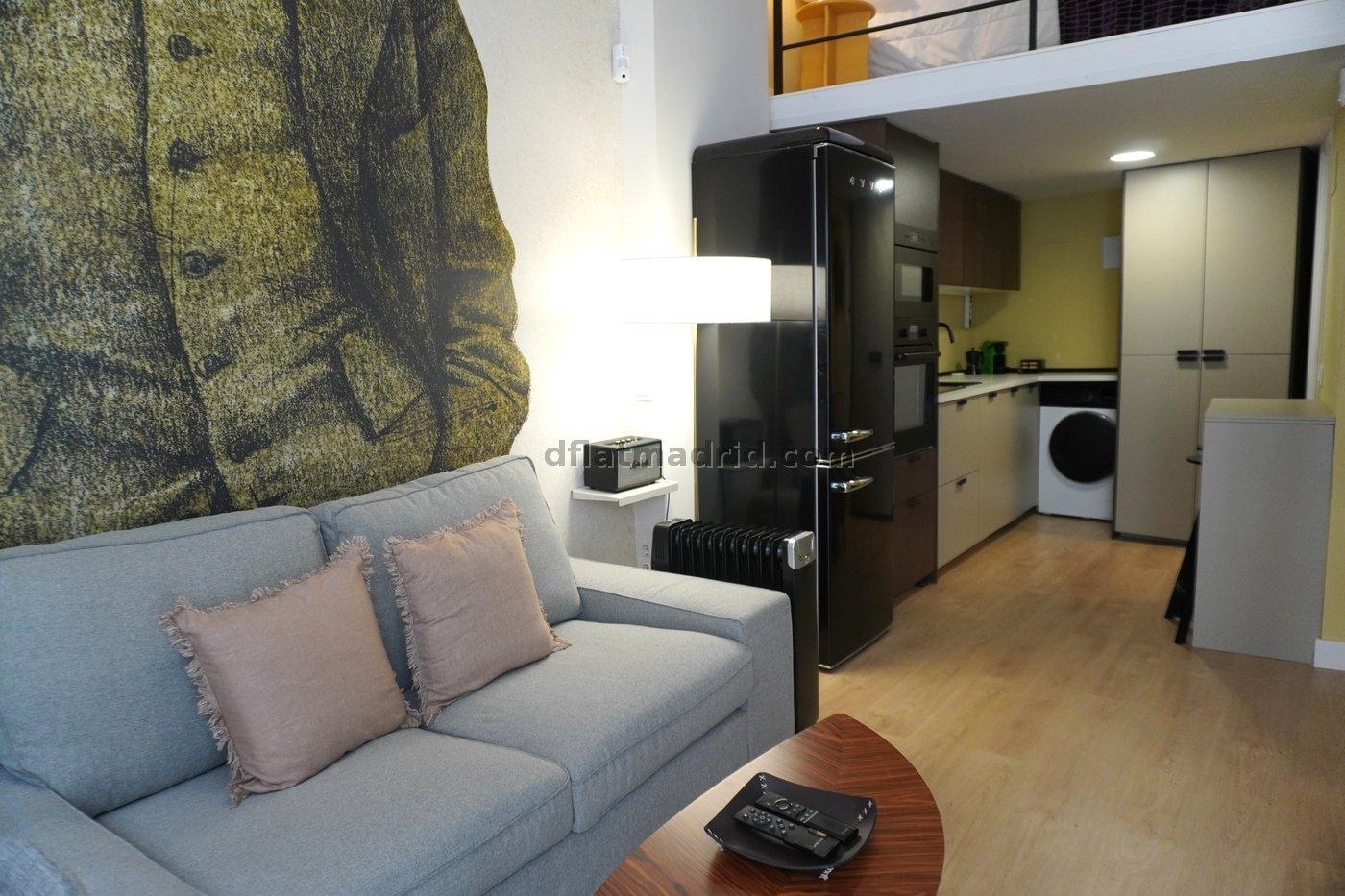 Bright Studio in Chamartin #2047 in Madrid