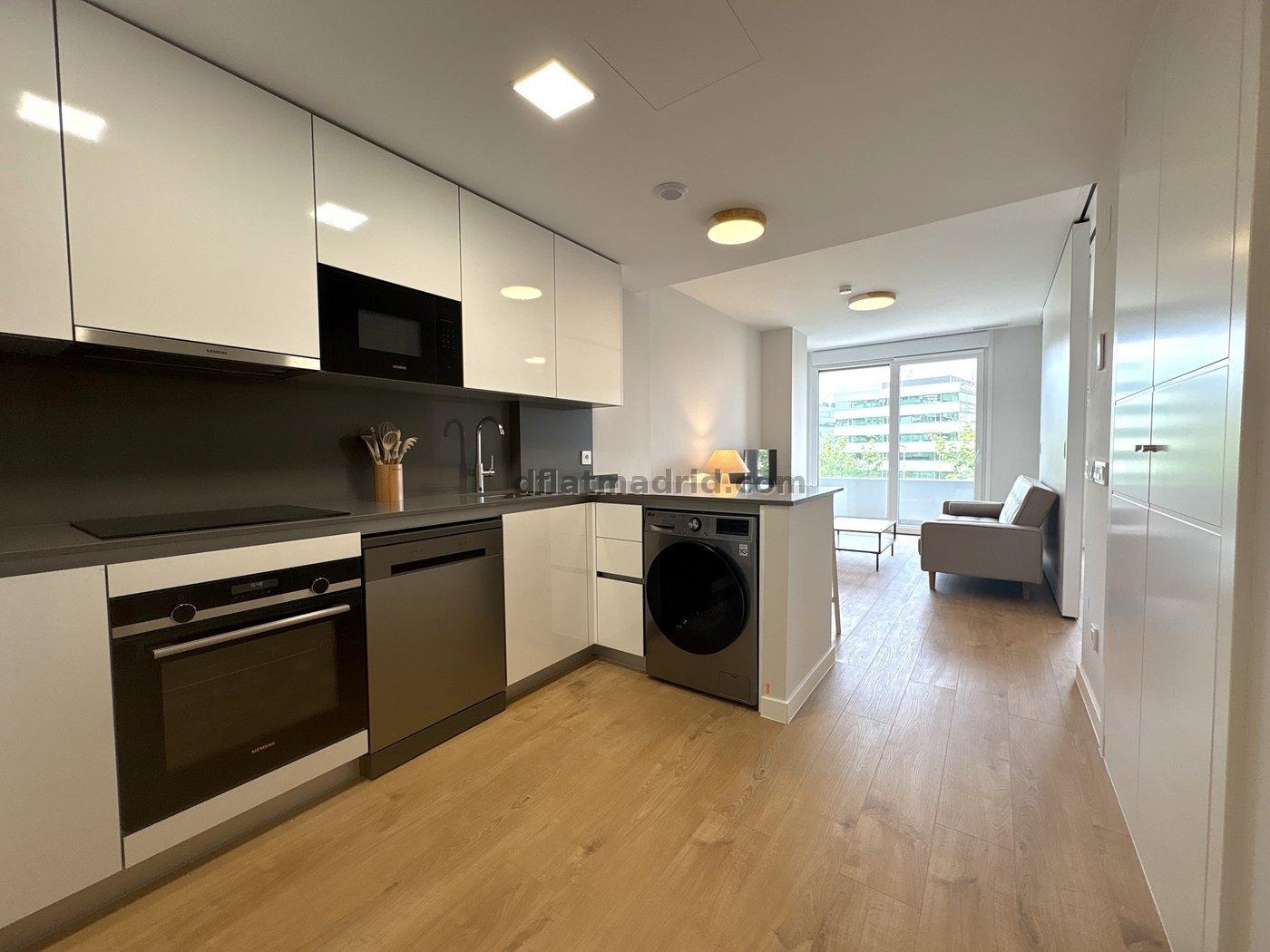 Apartamento en Hortaleza de 1 Dormitorio #2054 en Madrid