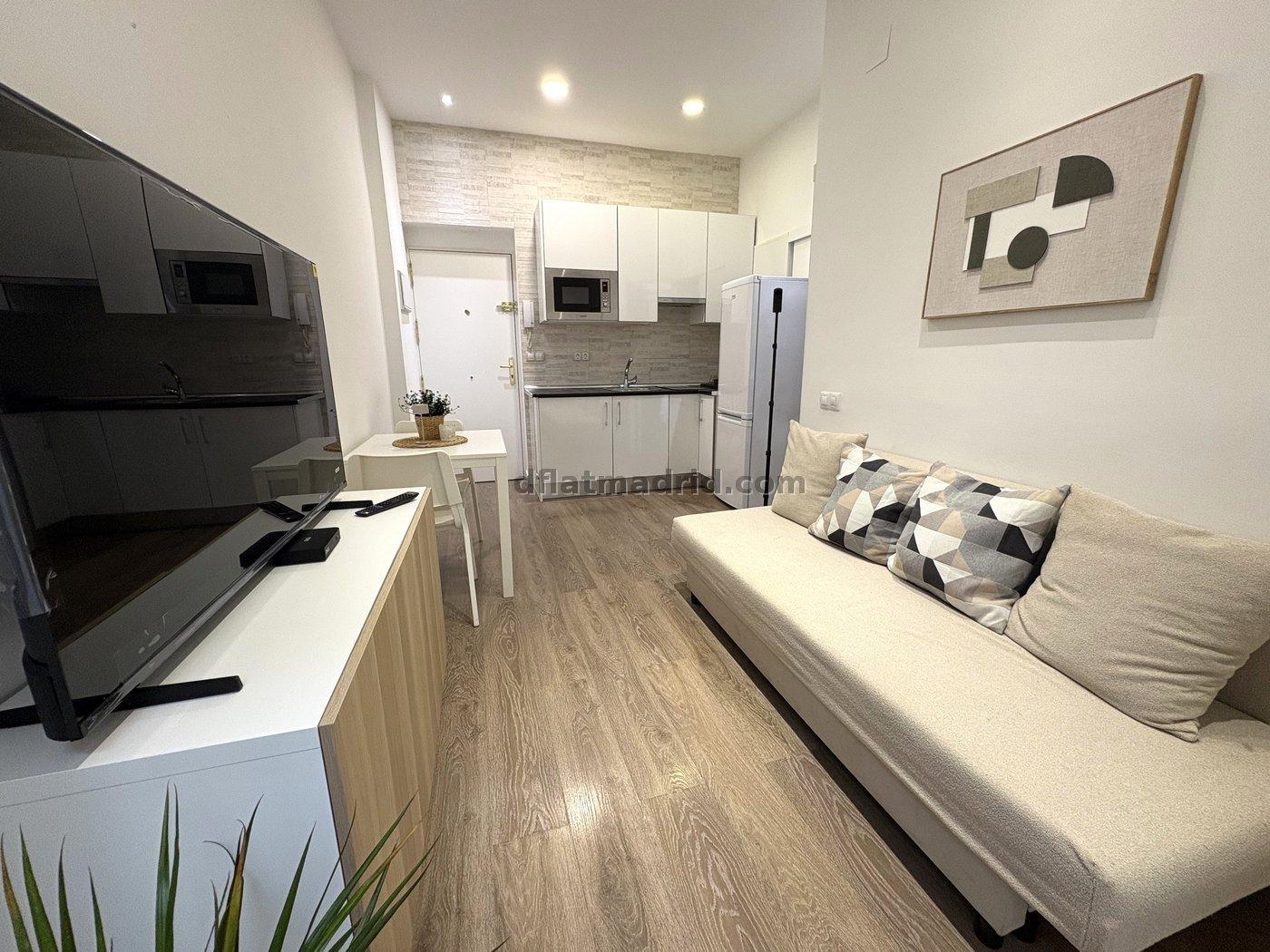 Apartamento en el Centro de 1 Dormitorio #2095 en Madrid