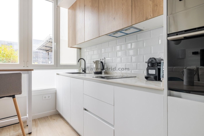 Apartamento Luminoso en Chamartin de 1 Dormitorio #2104 en Madrid