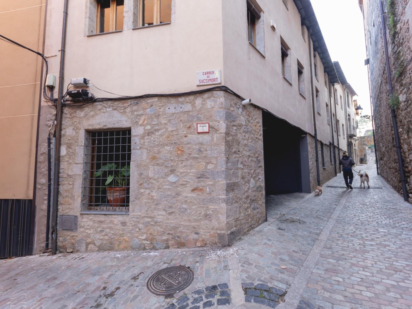 Bravissimo Sacsimort, spacious split-level apt in Girona
