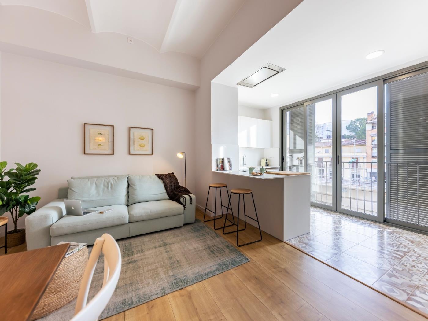 Bravissimo Riu Onyar, moderno y con 3 habitaciones en Girona