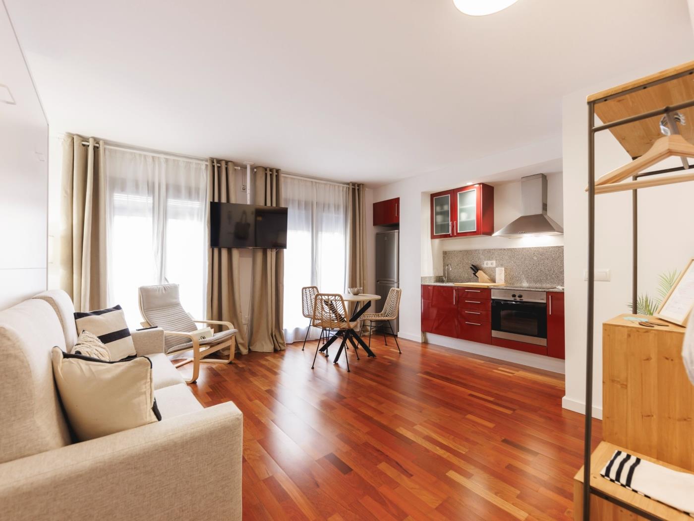 Plaça Catalunya Studio - Apartamento mensual Girona | Bravissimo en Girona