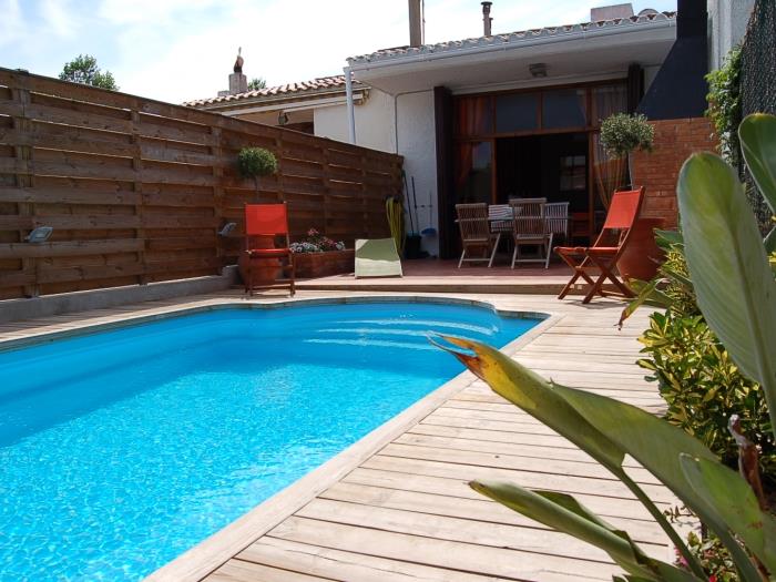 Casa Laurence con piscina privada en Riumar Deltebre