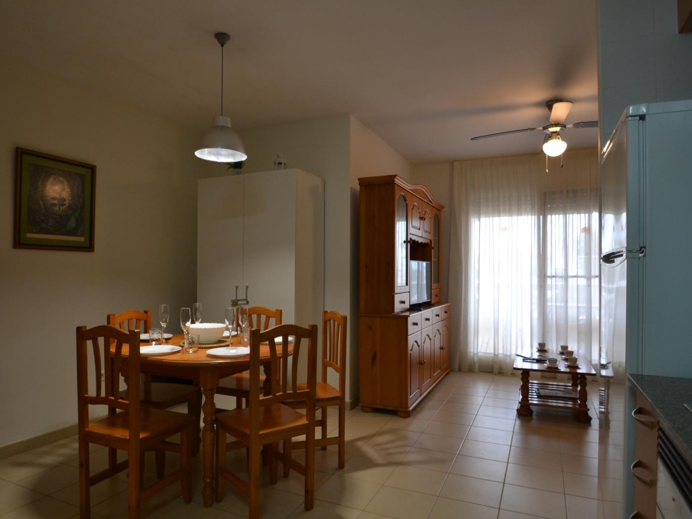 Apartament Eco Dunas 2 a Riumar, Costa Dorada amb piscina comunitària a Riumar Deltebre