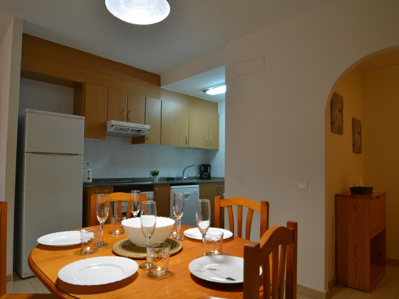 Apartament Eco Dunas 2 a Riumar, Costa Dorada amb piscina comunitària a Riumar Deltebre