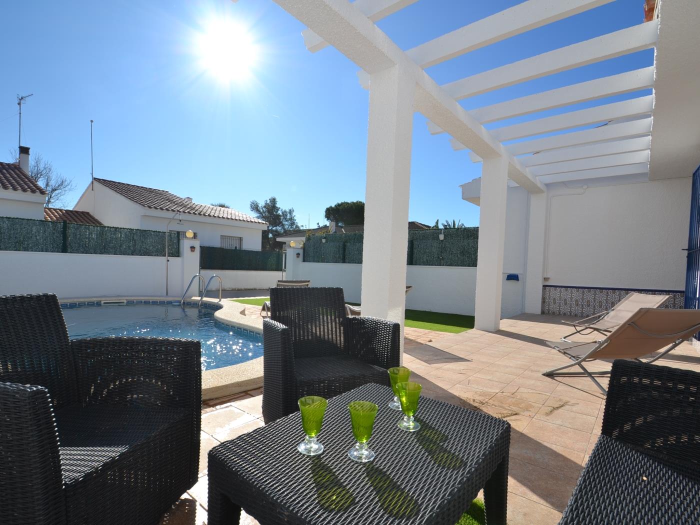 Casa Madeira 2 with privat pool in Riumar Deltebre