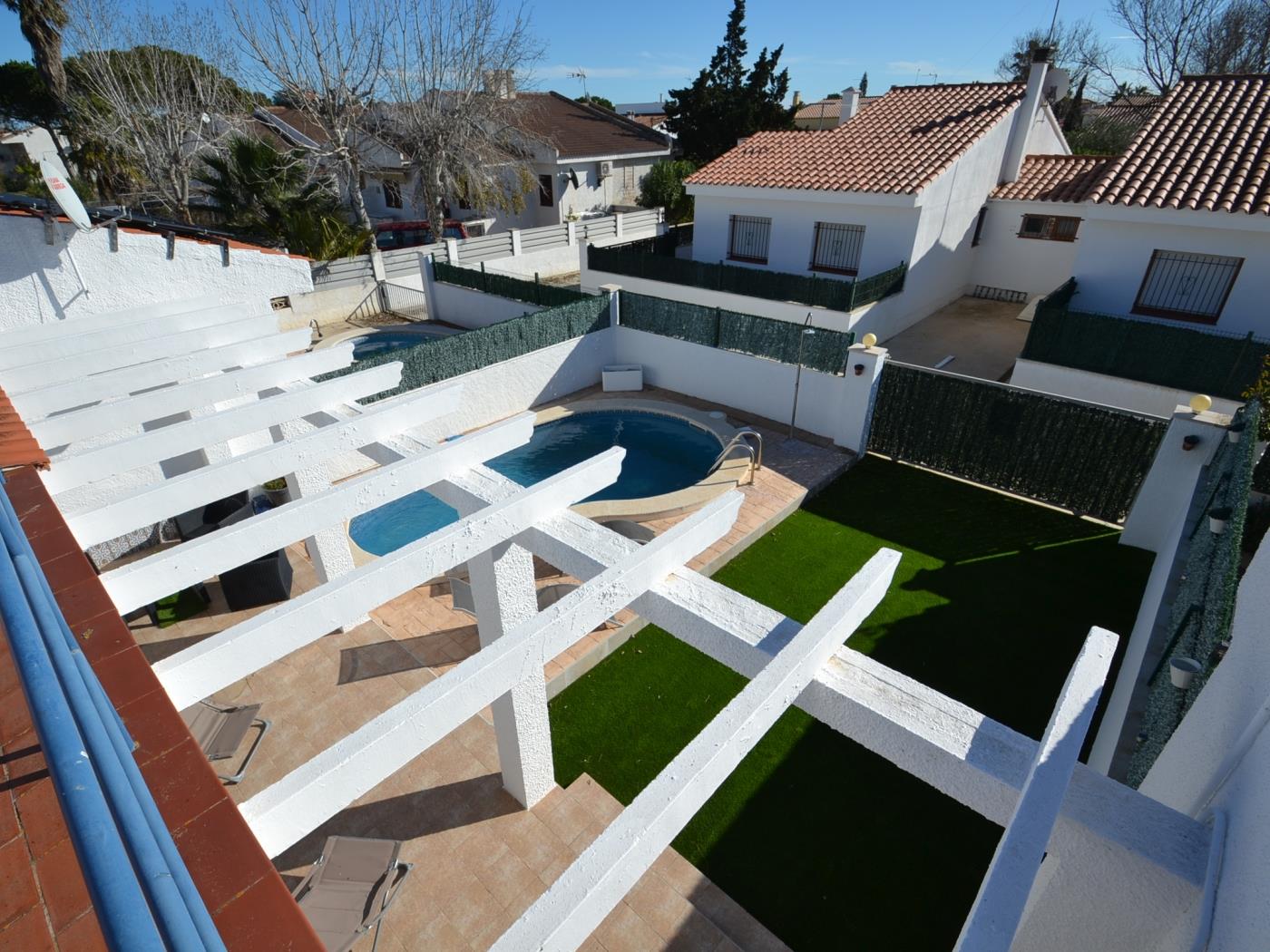 Casa Madeira 2 avec la piscine privée à Riumar Deltebre